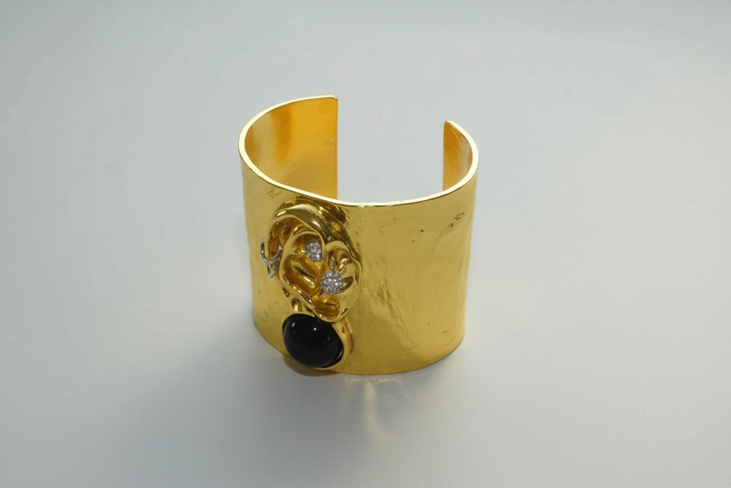 Baroque Pierced  Ear Bracelet