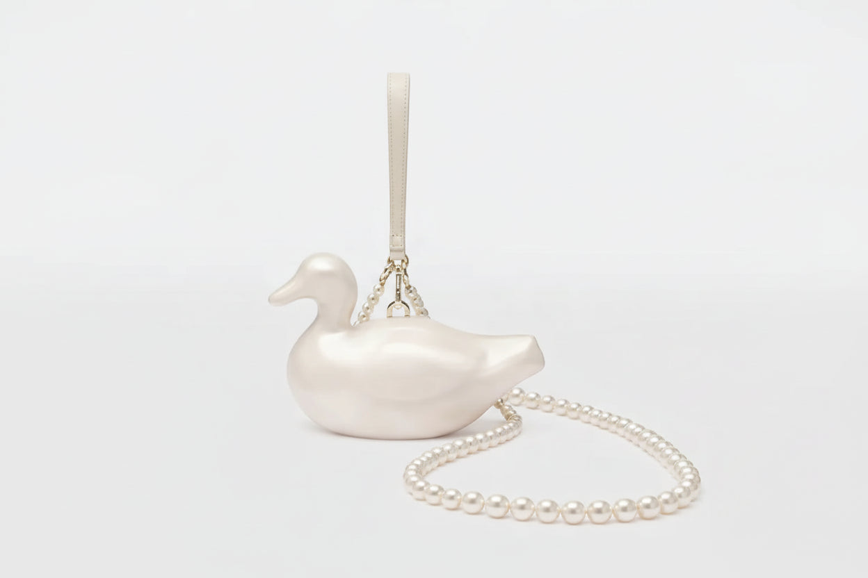 Swan shaped Clutch Bag