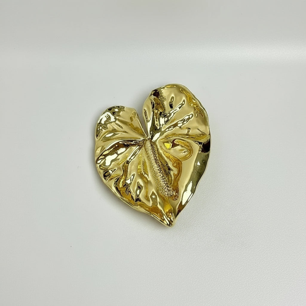 Surrealist Flower Pin Brooch