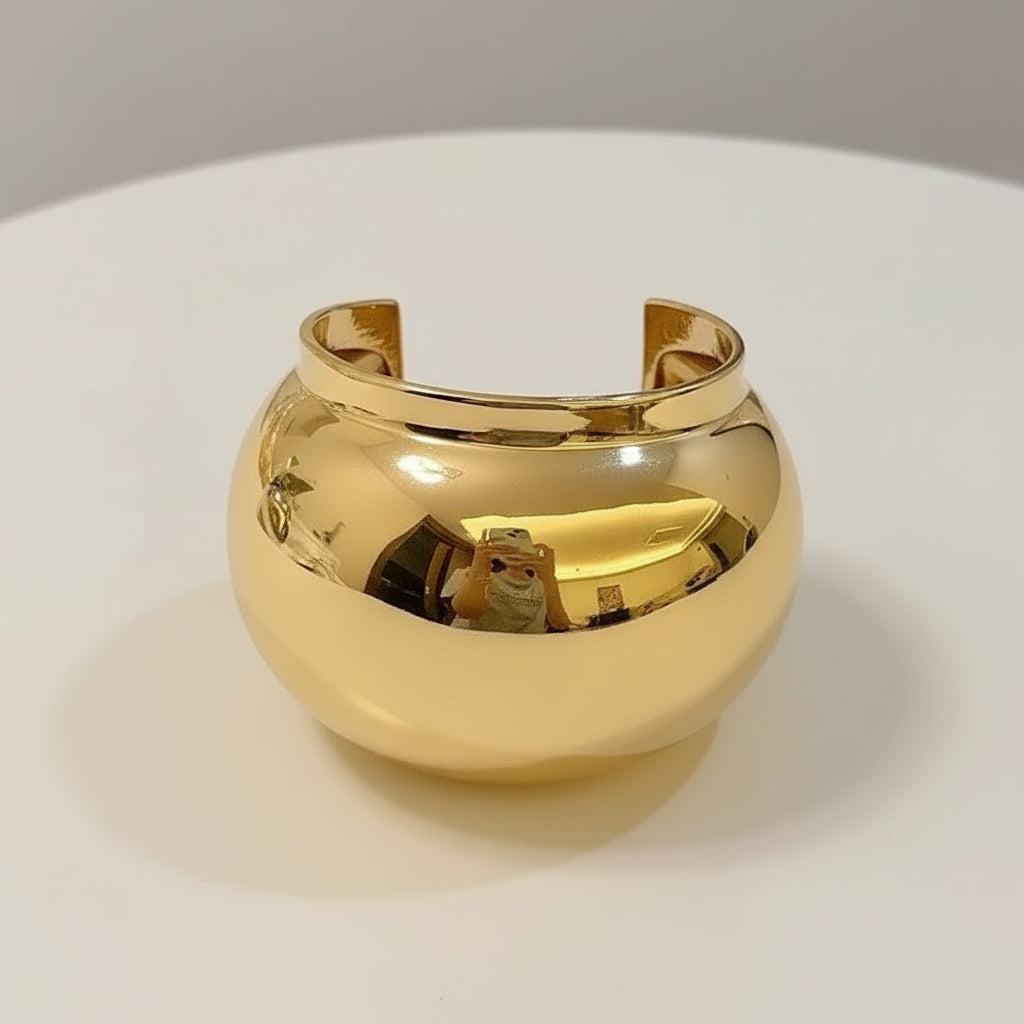 Chunky Esferic Bangle Bracelet