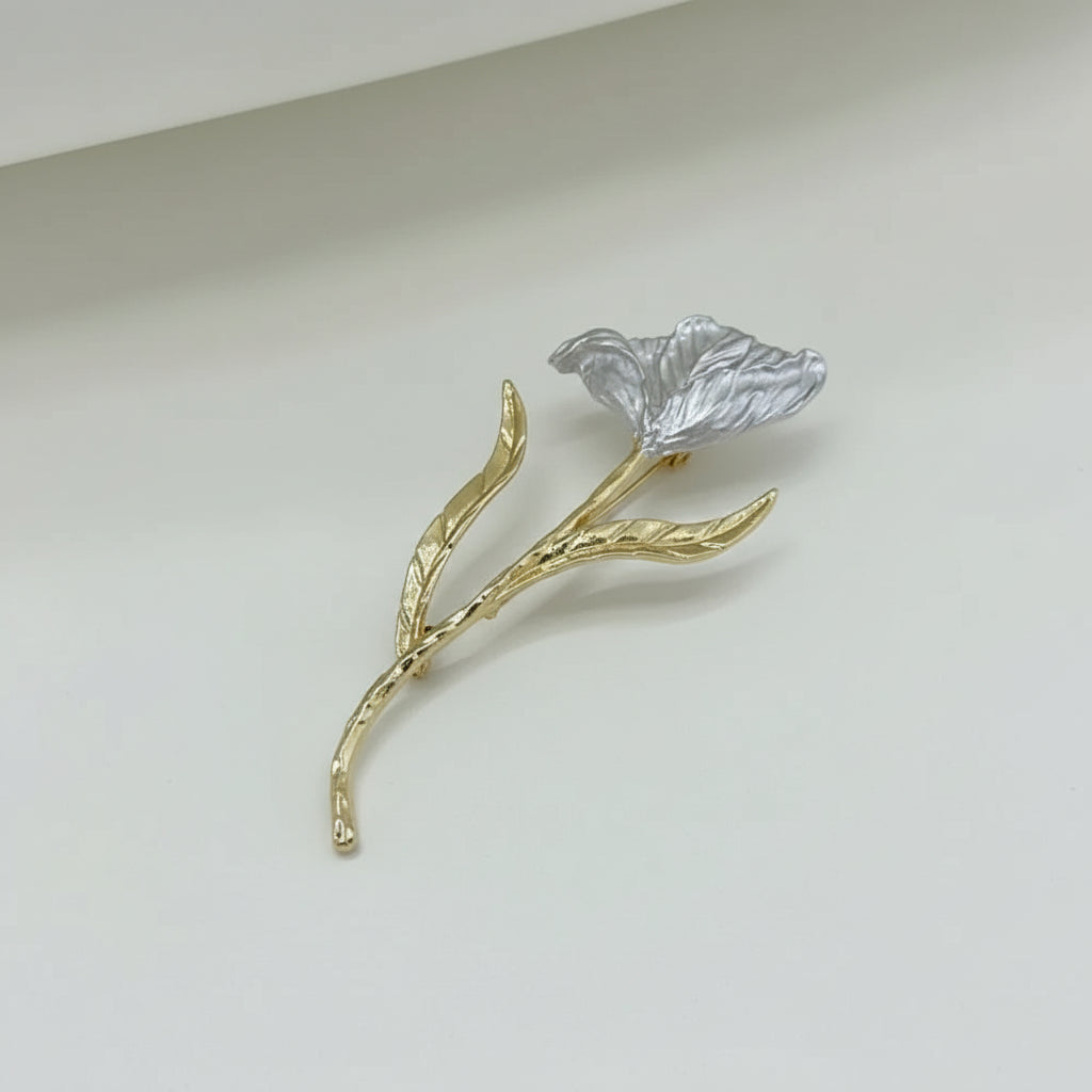 Flower Pin Brooch