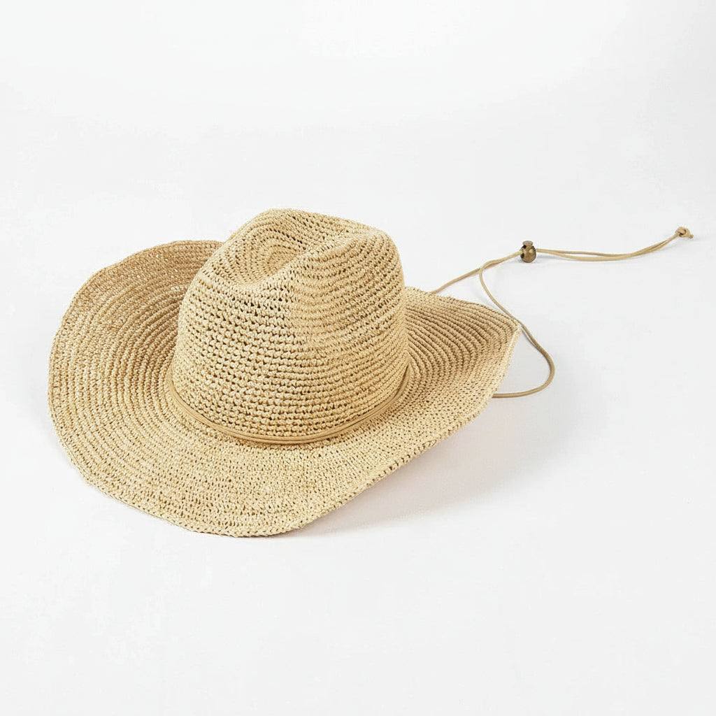 Raffia Cowboy Hat