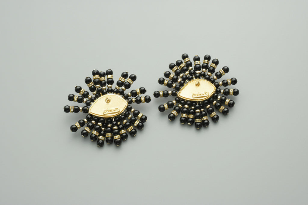 Sunny Eyes Beaded Earrings
