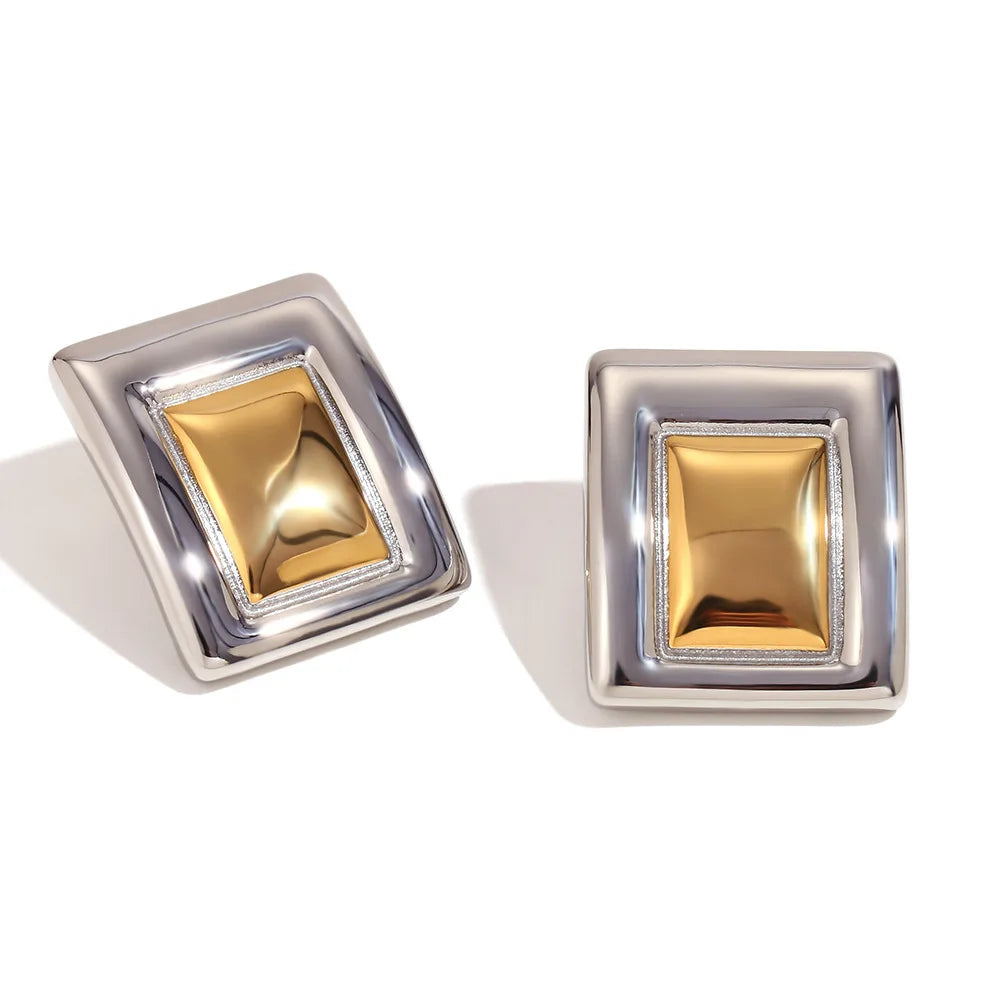 Square Frame Earrings