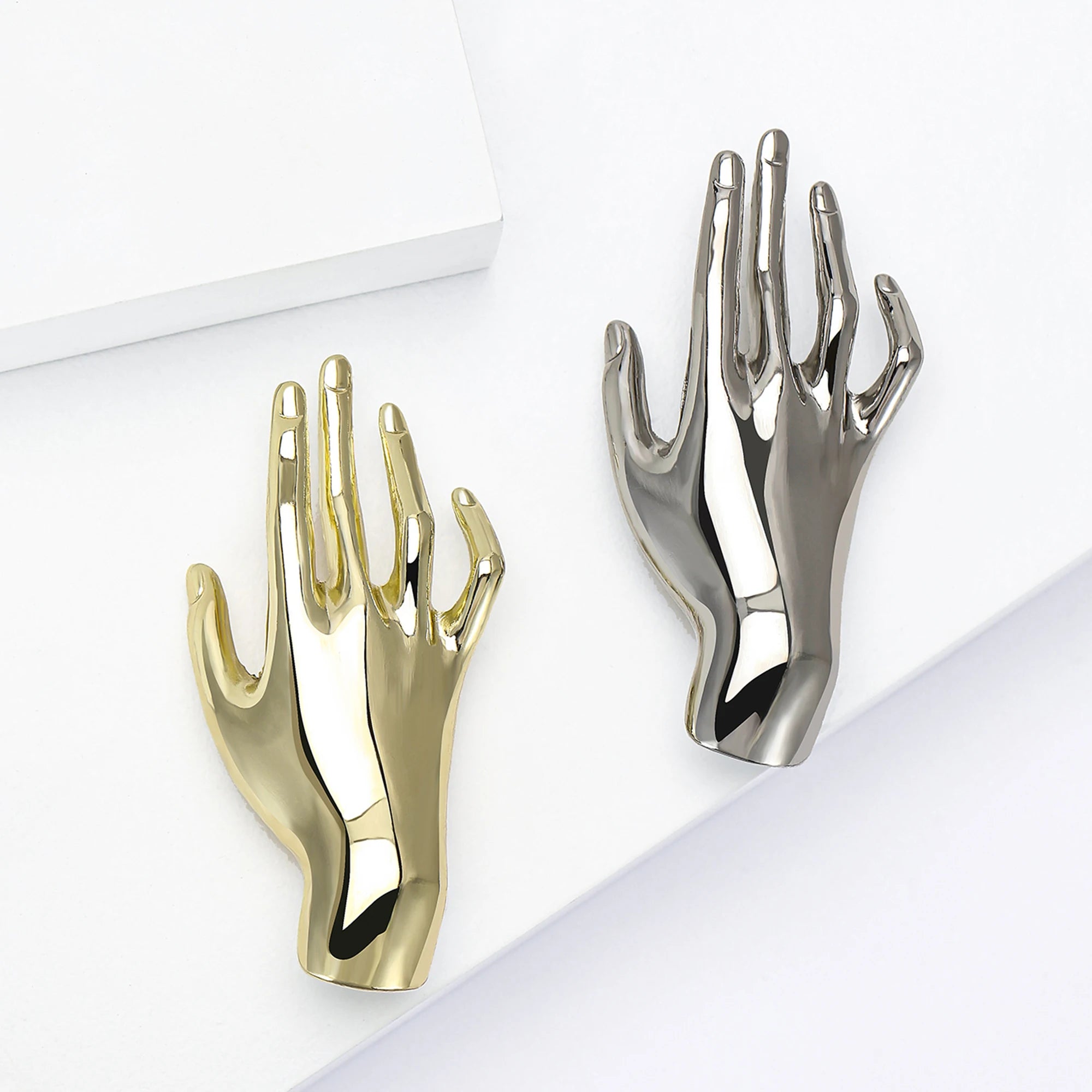 Surrealist Hand Pin