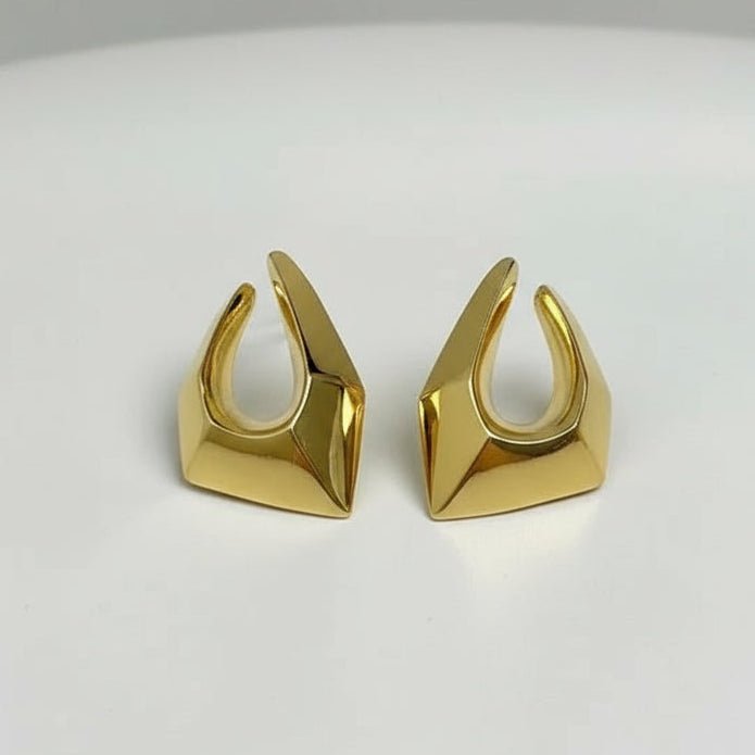 Geometric Statement Earrings
