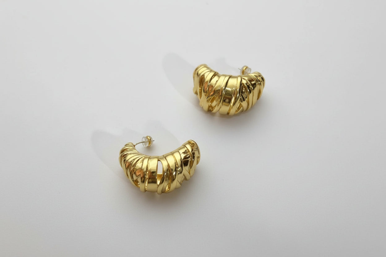 Croissant Earrings