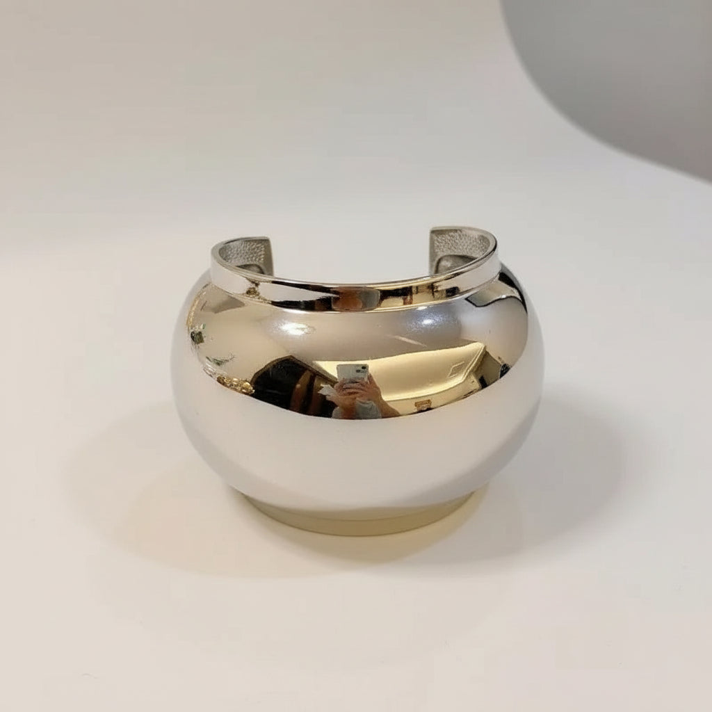 Chunky Esferic Bangle Bracelet