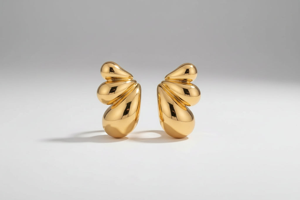 Chunky Petals Earrings