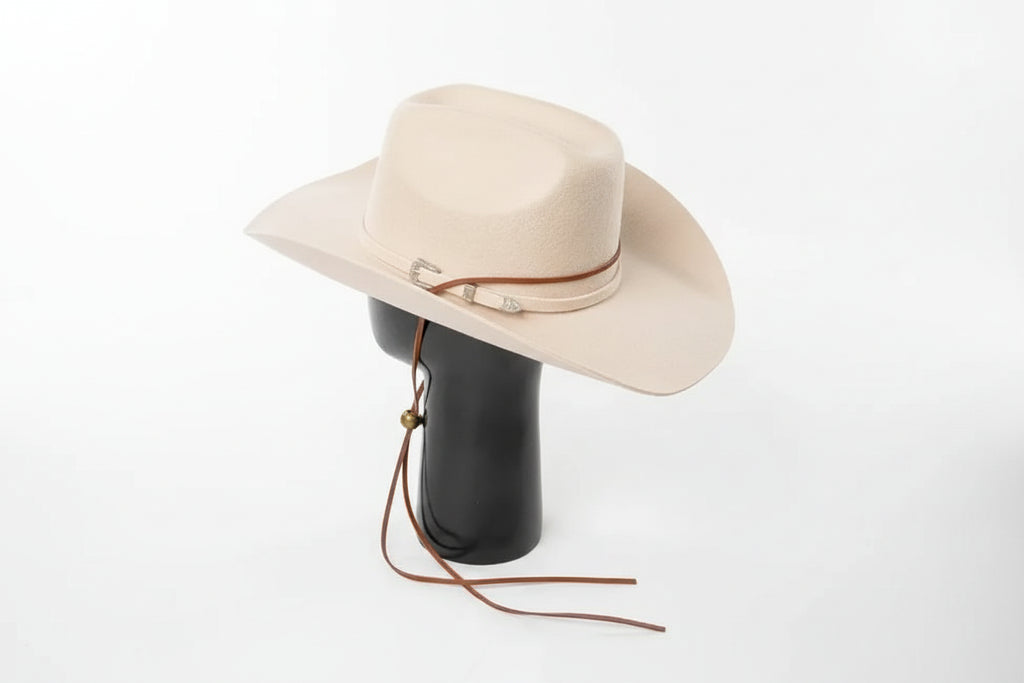 Wool Cowboy Hat With Strap