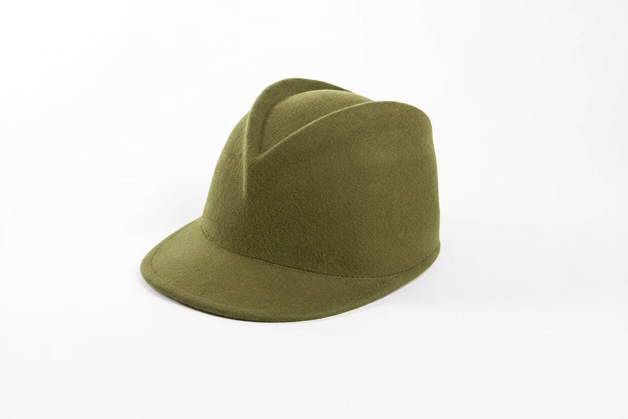 Equestrian Wool V Hat