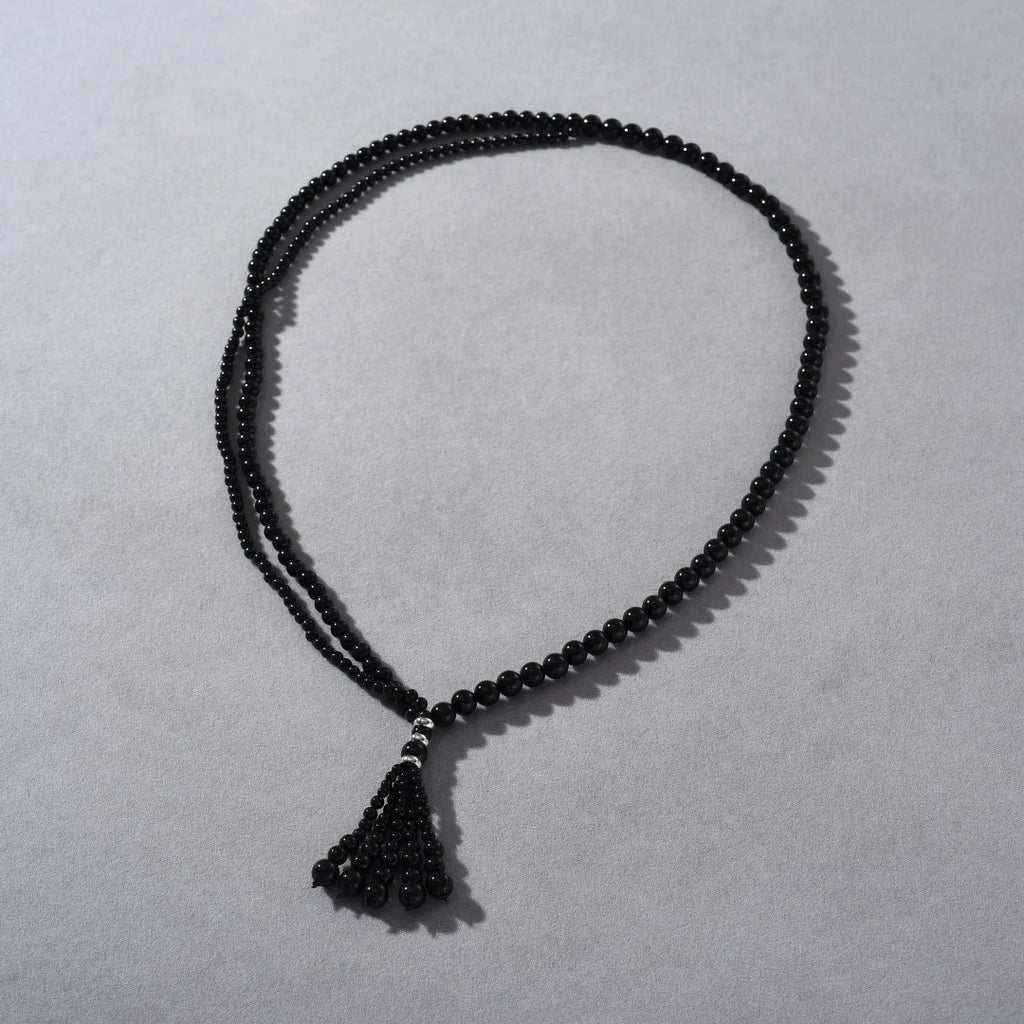 Agate Tassel Necklace