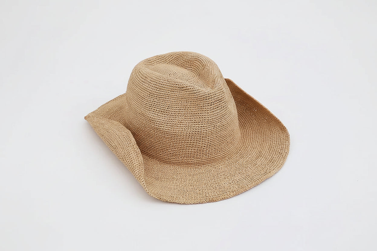 Raffia Cowboy Hat