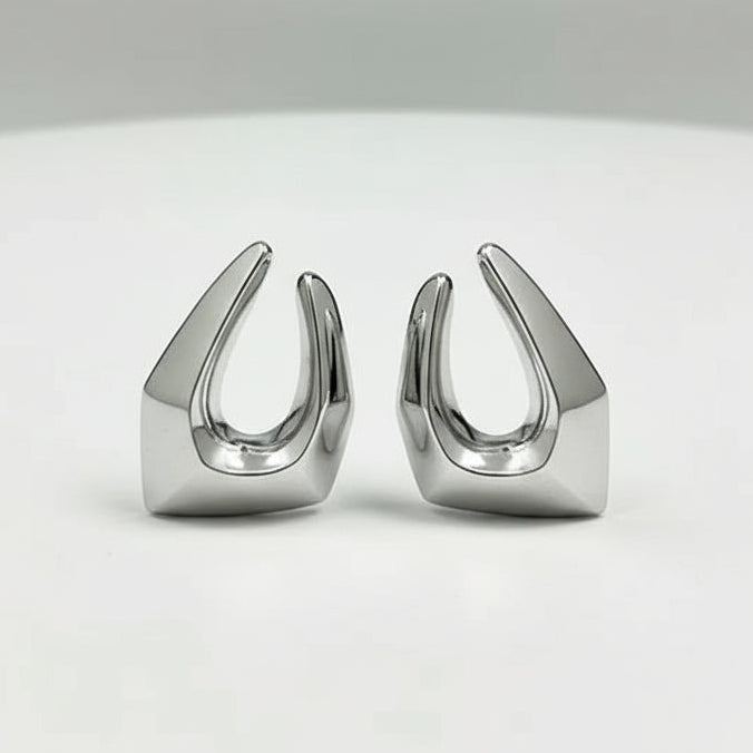 Geometric Statement Earrings