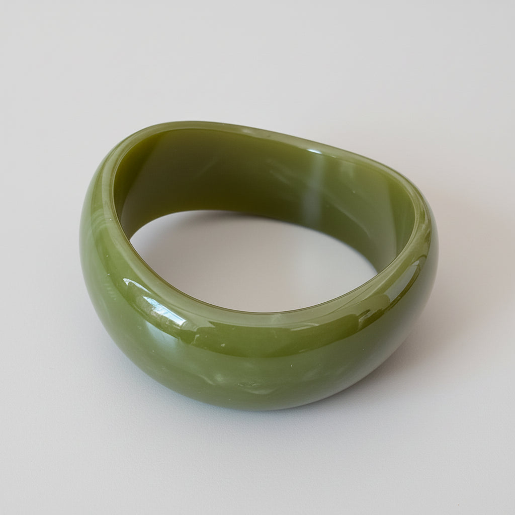 Resin Acrylic Bangle Bracelets