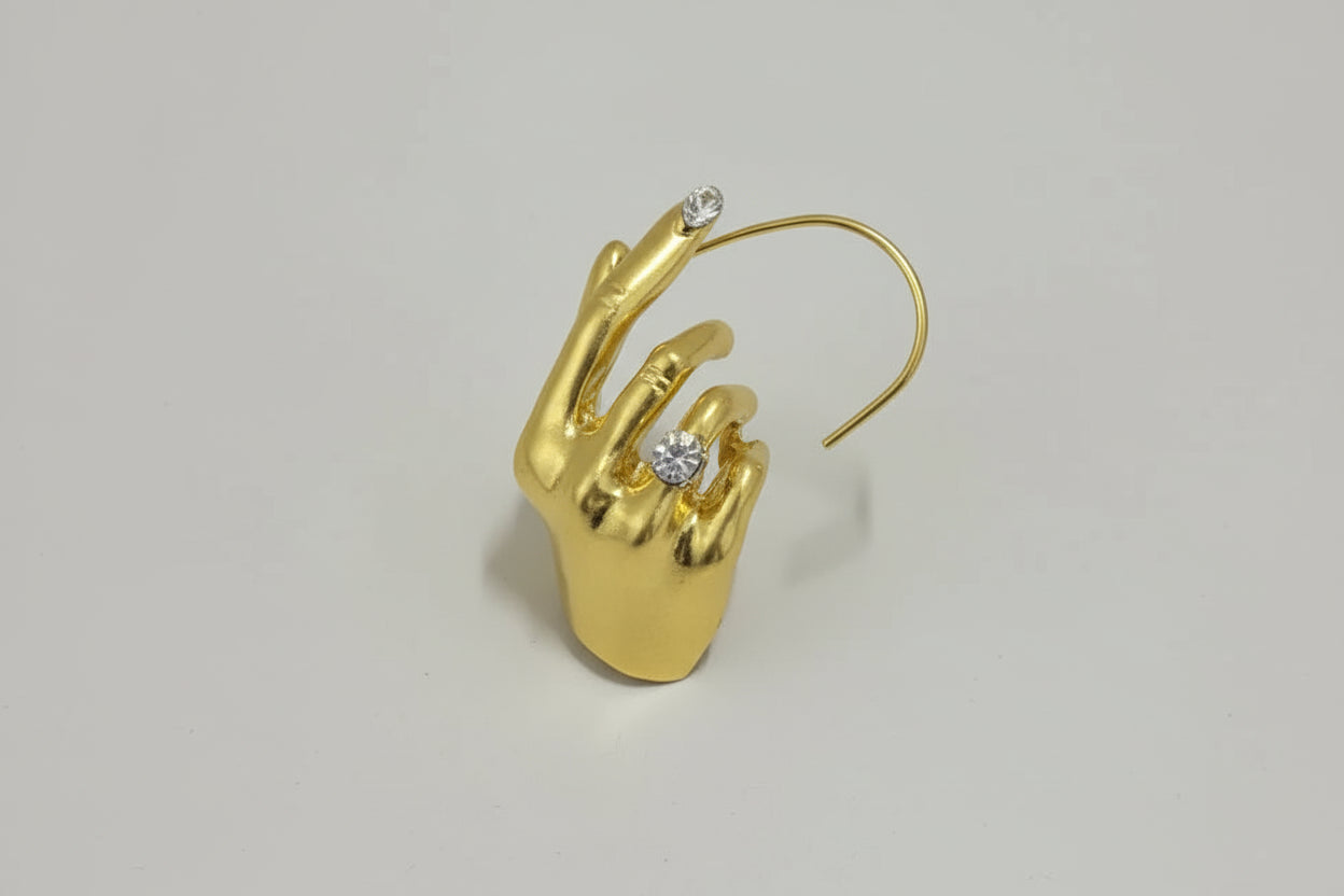 Hand Earcuff Earrings