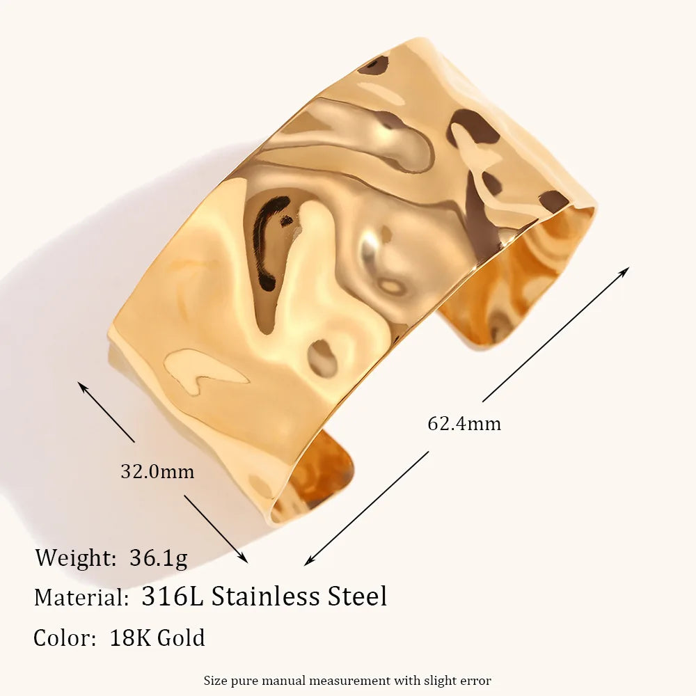 Texture Cuff Bracelets