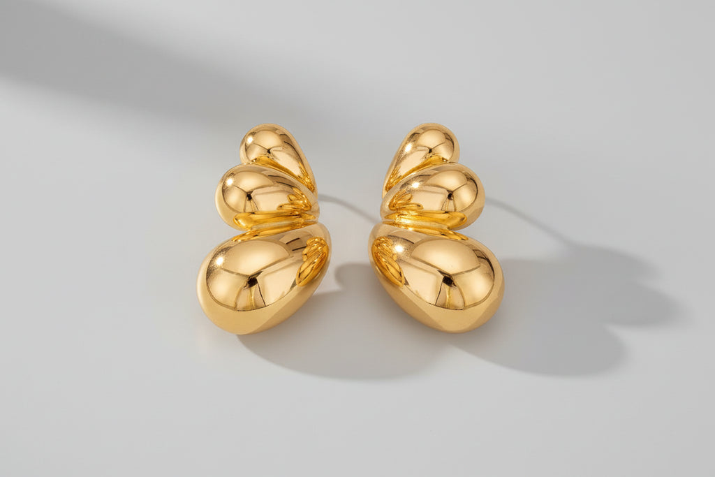Chunky Petals Earrings