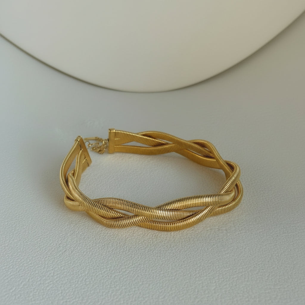 Triple Chunky Chain Necklace