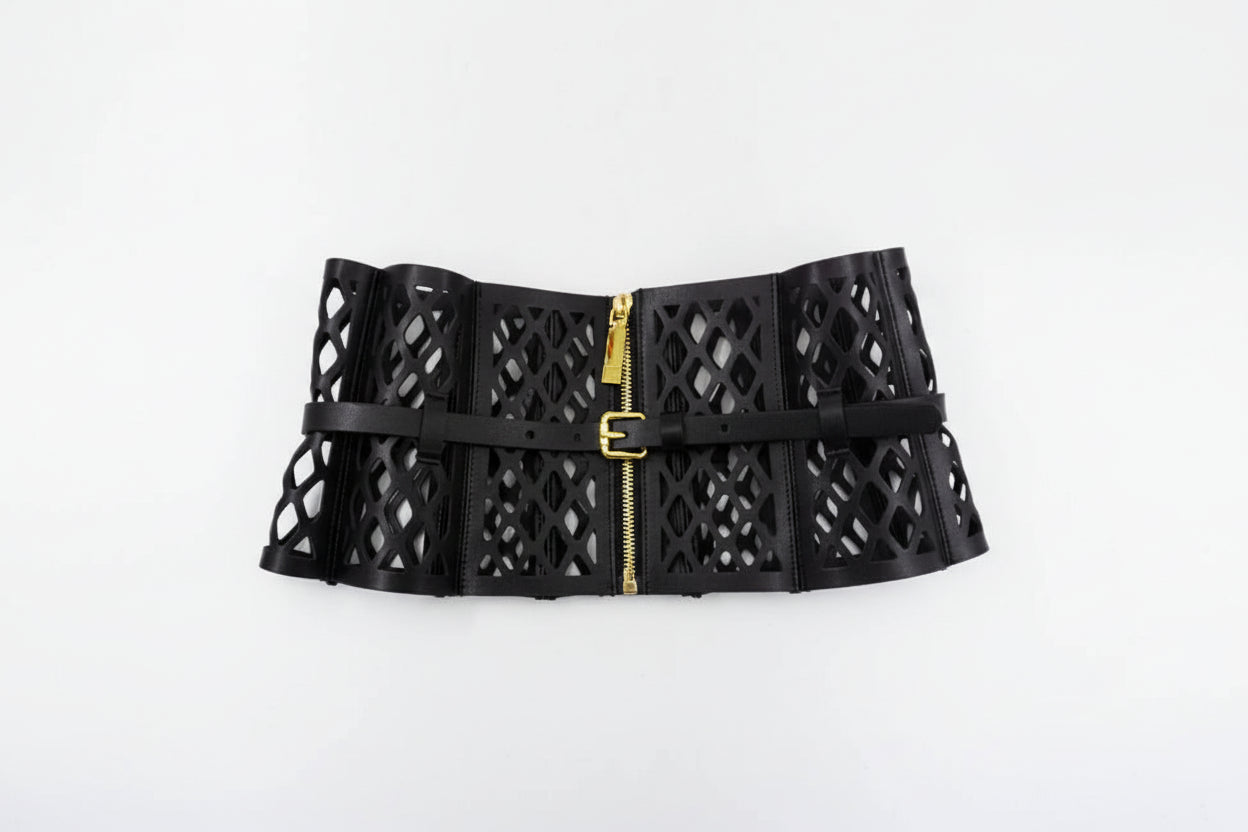 Laser Cut Corset Belt