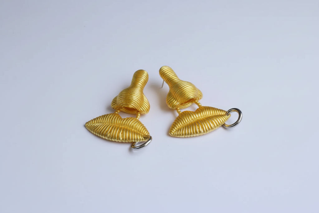 Nose & Lips Statement Earrings