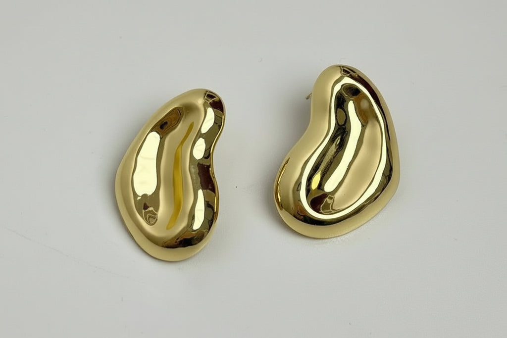 Chunky Organic Form Earrings
