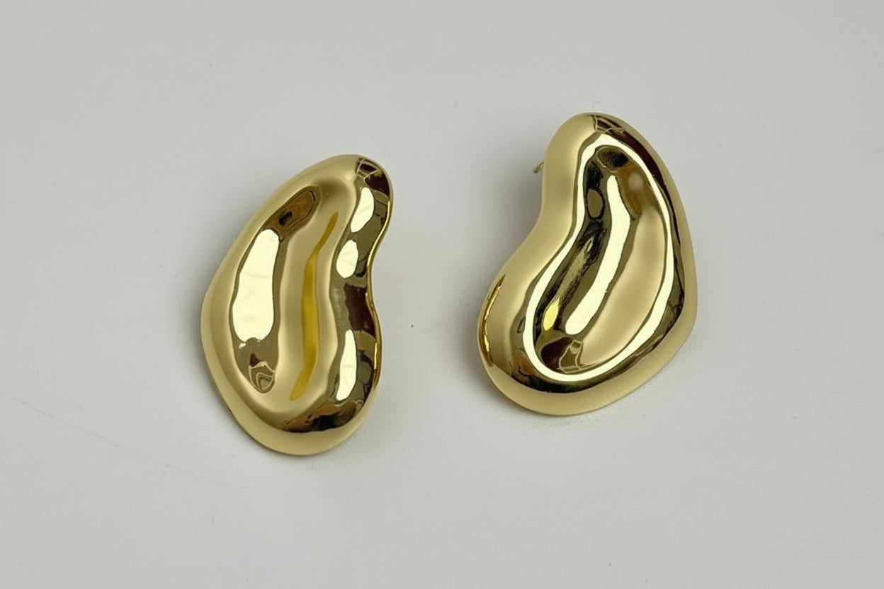 Chunky Organic Form Earrings