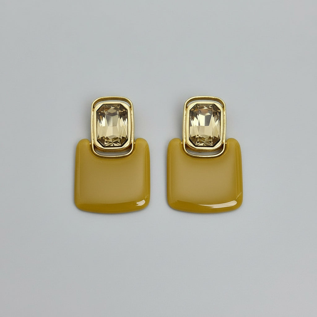 Art Deco Geometric Earrings