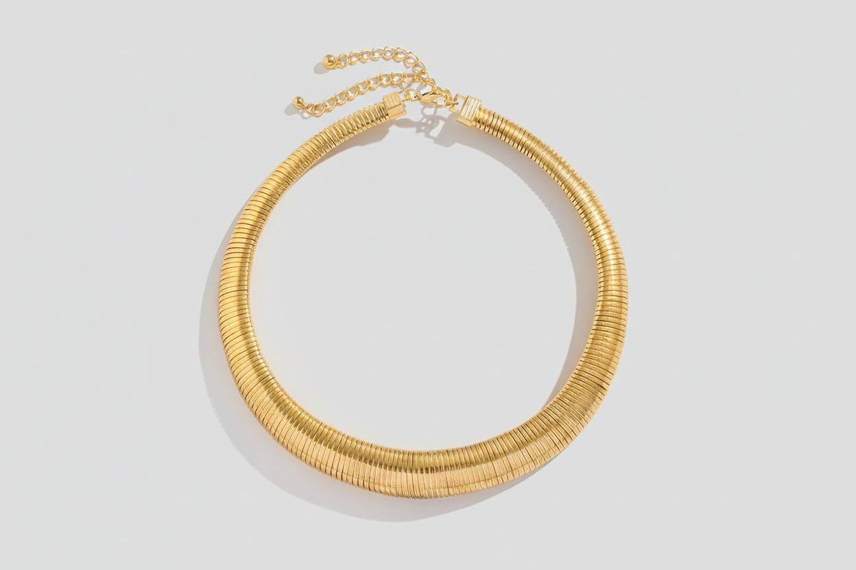 Snake Chain Choker Necklace